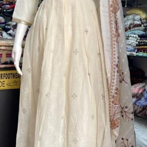 1 Cotton dress Top and Duppata/No bottom